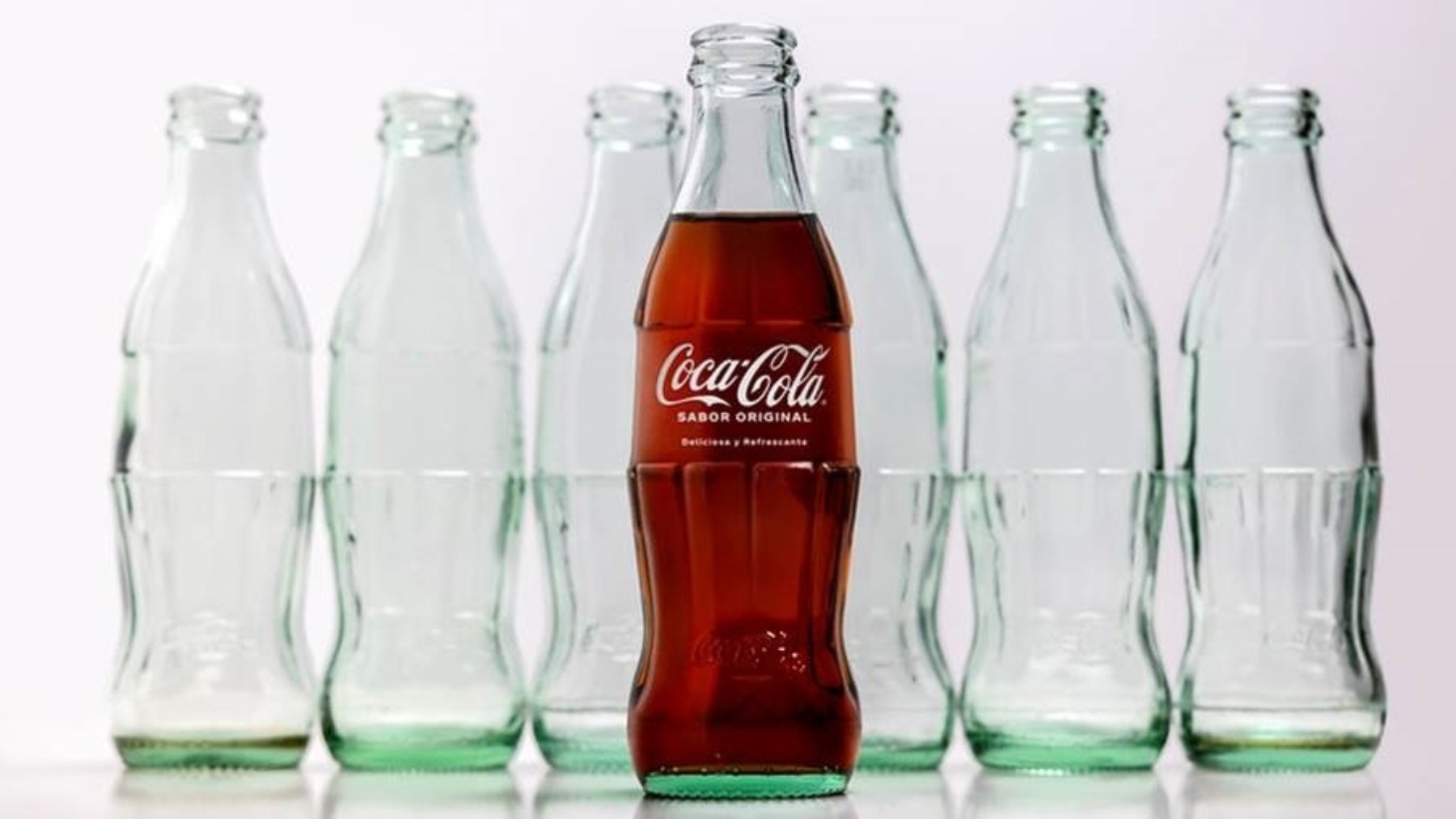 Botellas de Coca-Cola. (EP)