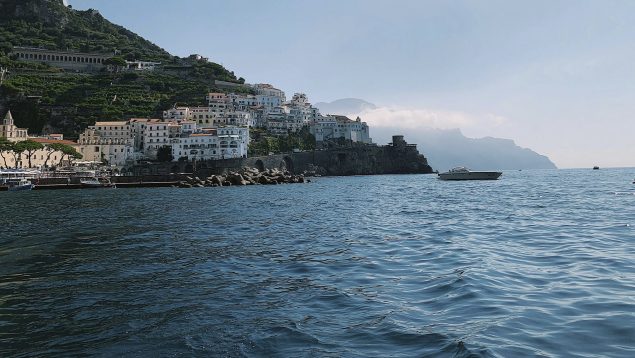 Mar Mediterráneo, Italia, Amalfi, Agua