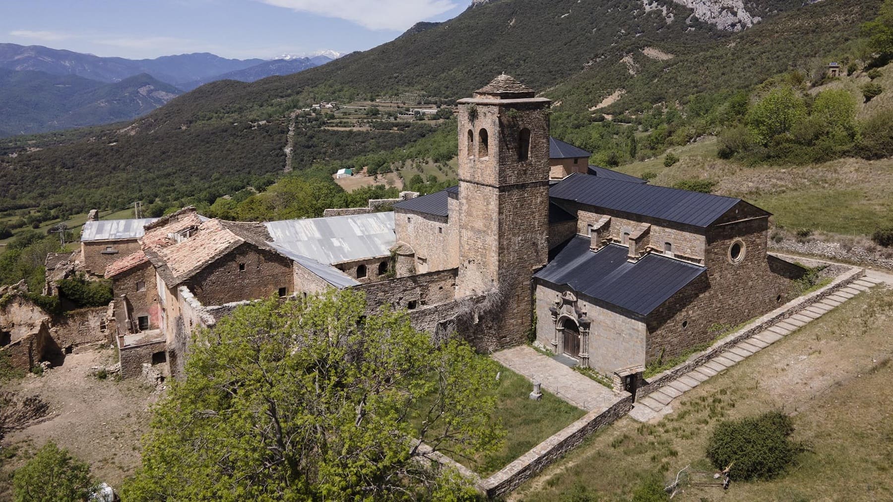 Real Monasterio de San Victorián. Foto: Patrimonio Cultural de Aragón.