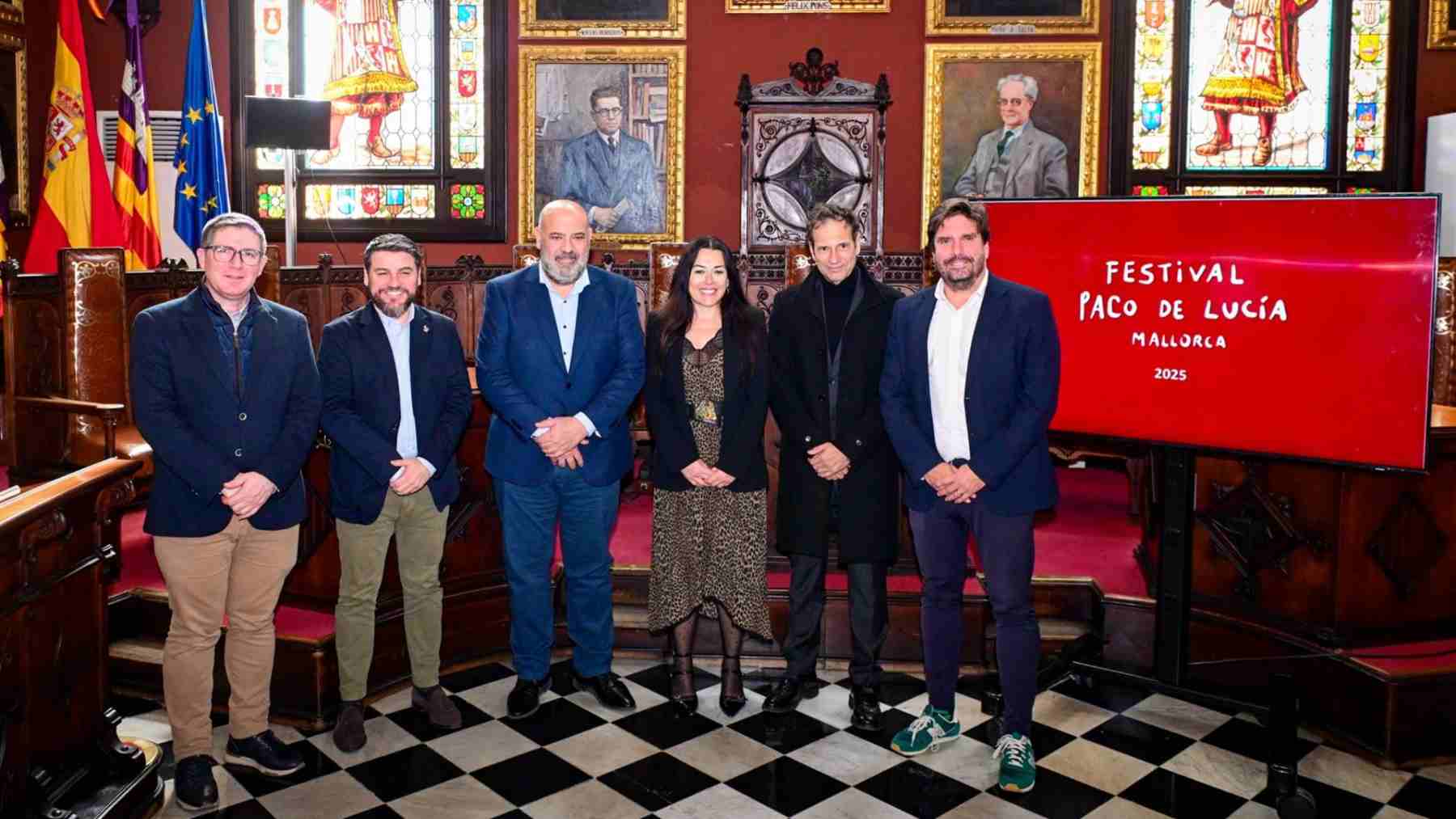 Presentación de la 4ª edición del Festival Paco de Lucía Mallorca-Palma Flamenca 2025.