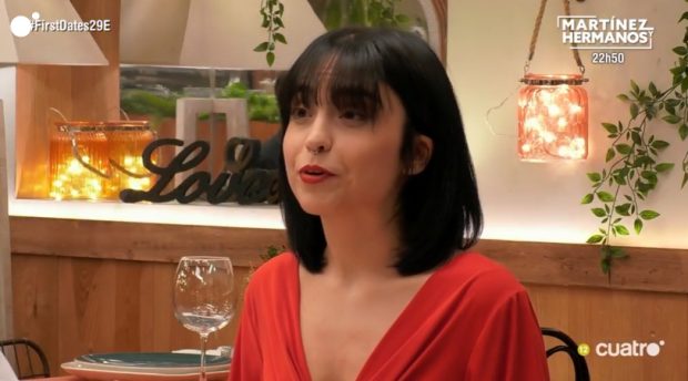 Tati, participante de 'First Dates'. (Mediaset)