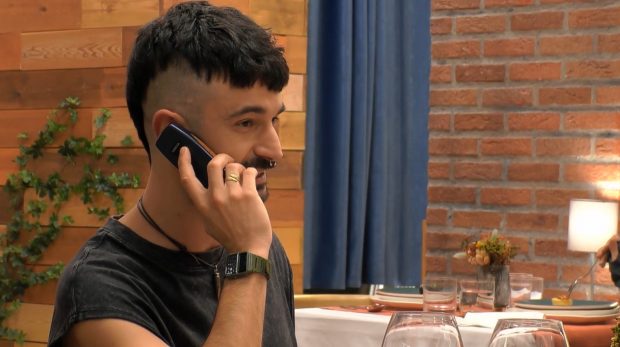 David, participante de First Dates. (Mediaset)