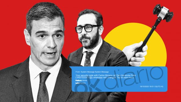 El juez constata que whatsapps de cargos de Sánchez a Aldama han desaparecido de su móvil incautado