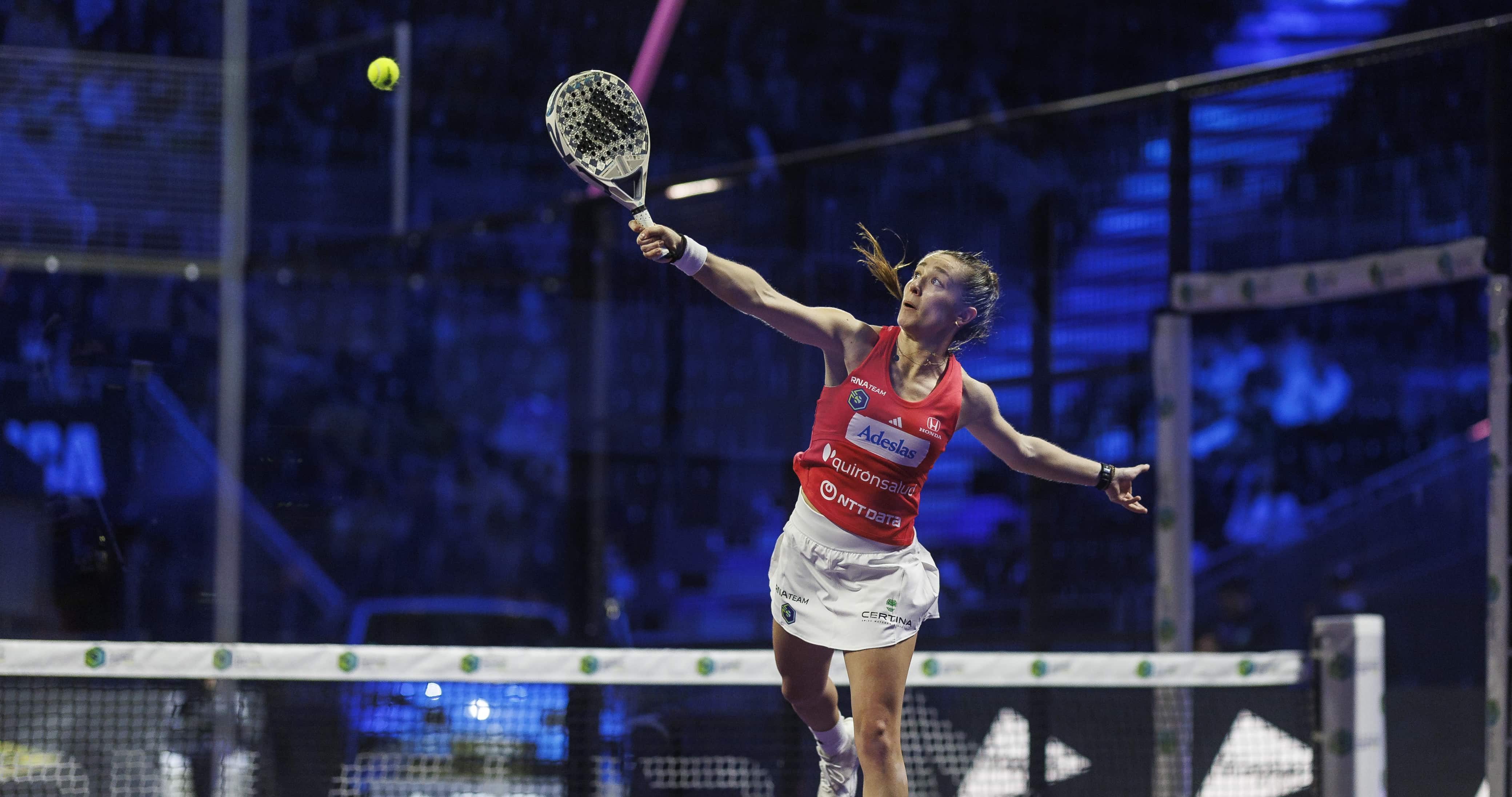 Marta Ortega durante su participación en la Hexagon Cup @Quirónsalud