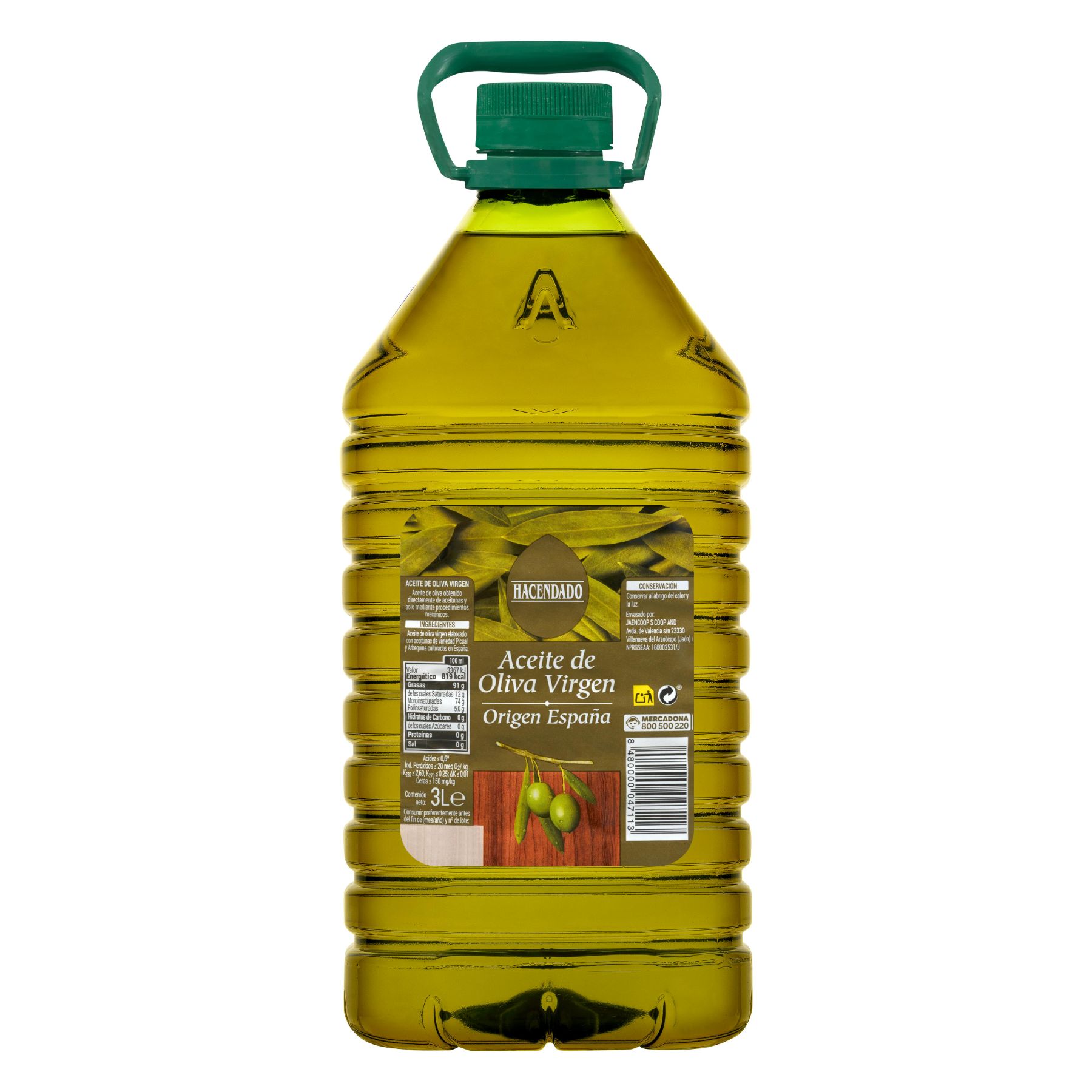 Mercadona aceite de oliva