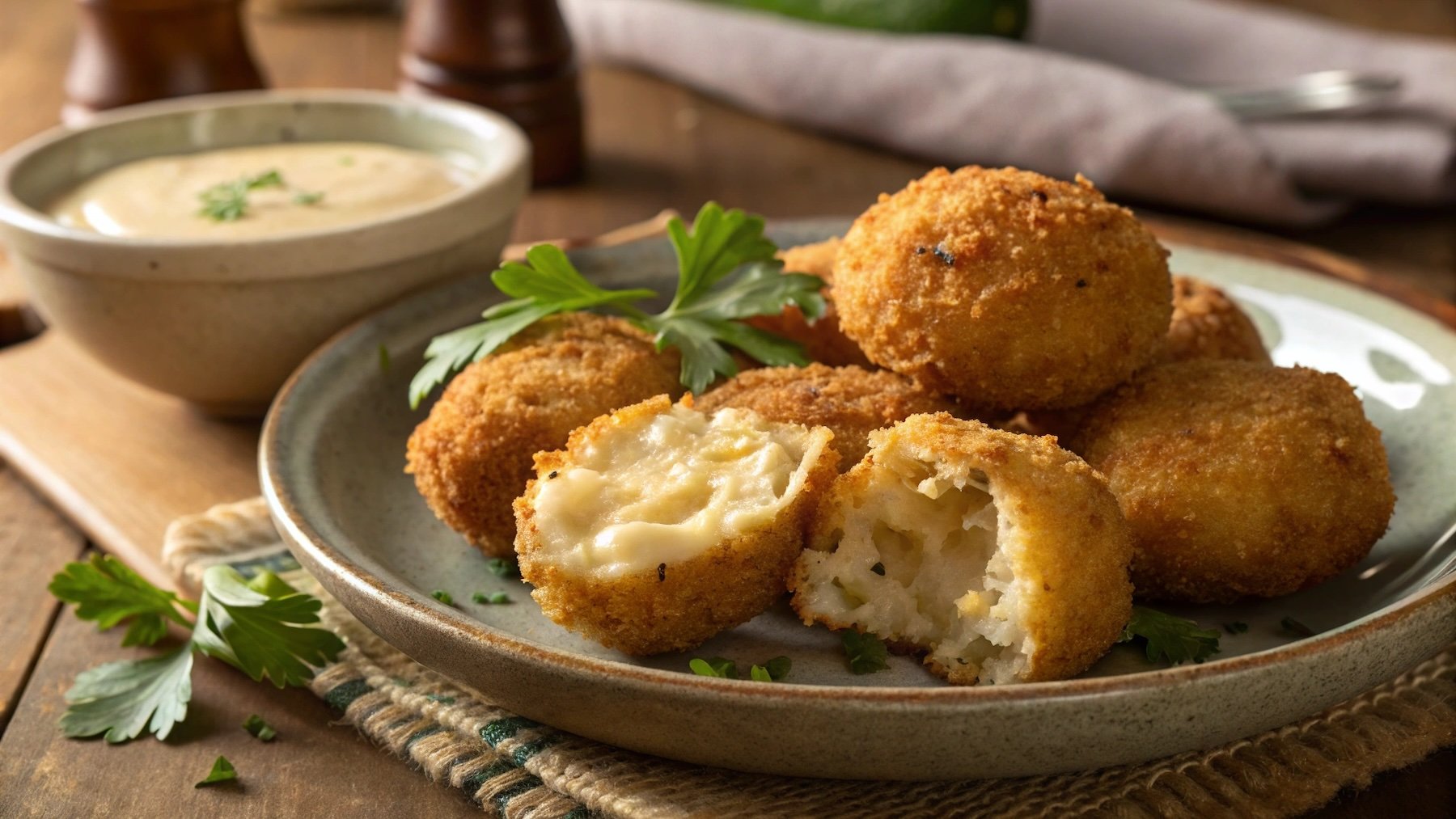 Ni huevo ni pan rallado: el sencillo truco de Chicote para que no se rompan las croquetas al freírlas