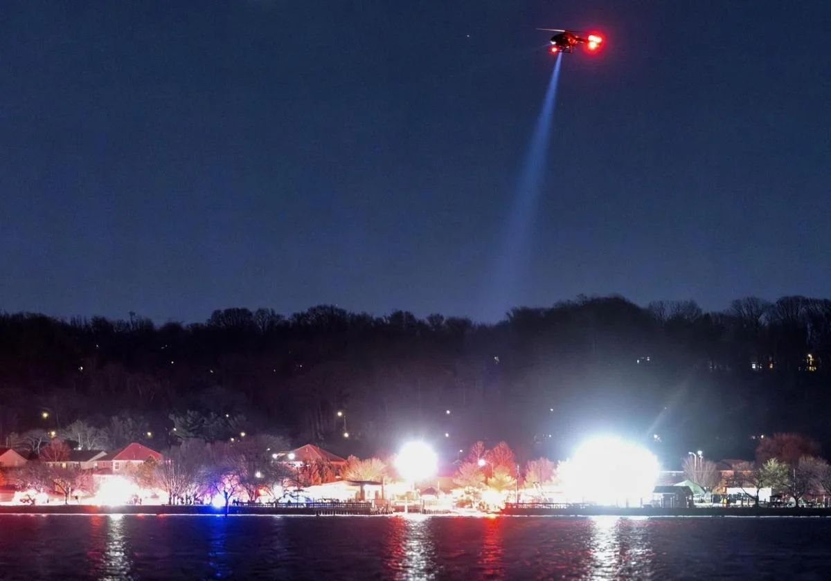 Zona en la que ha tenido lugar el accidente aéreo.