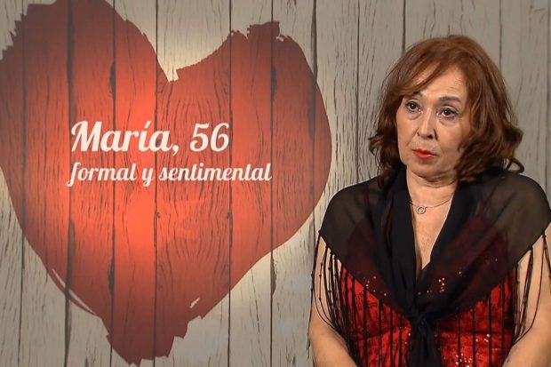 María, participante de 'First Dates'. (Mediaset)