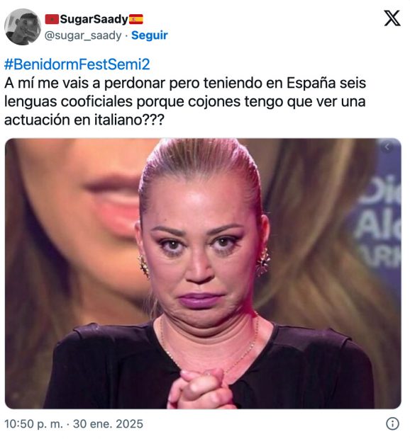 Comentario de un seguidor del programa. (X)Comentario de un seguidor del programa. (X)