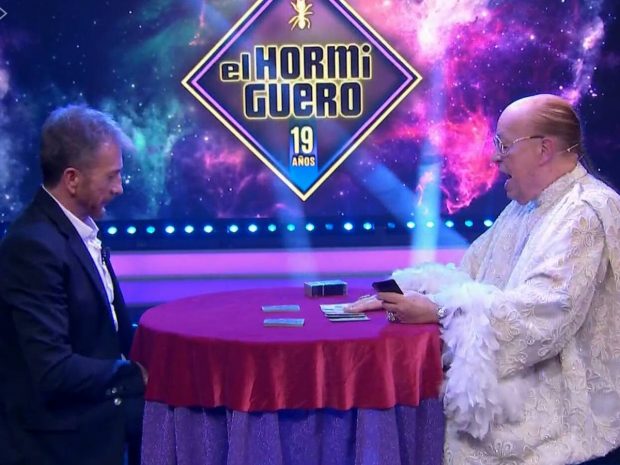 Pablo Motos y Rappel en 'El Hormiguero'. (Atresmedia)