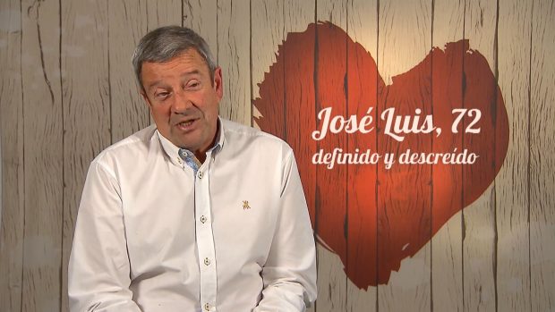 José Luis, durante su cita en First Dates (Mediaset).