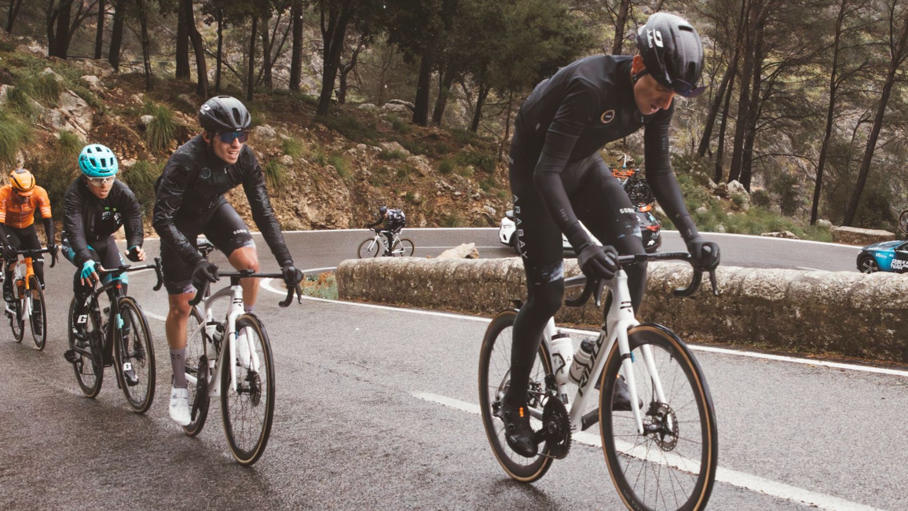 El equipo Illes Balears – Arabay en la Challenge Mallorca 2025.