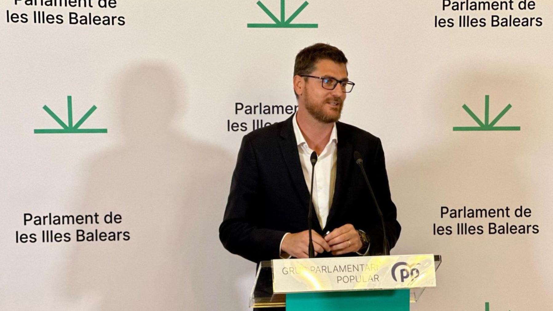 El portavoz del PP en el Parlament, Sebastià Sagreras.
