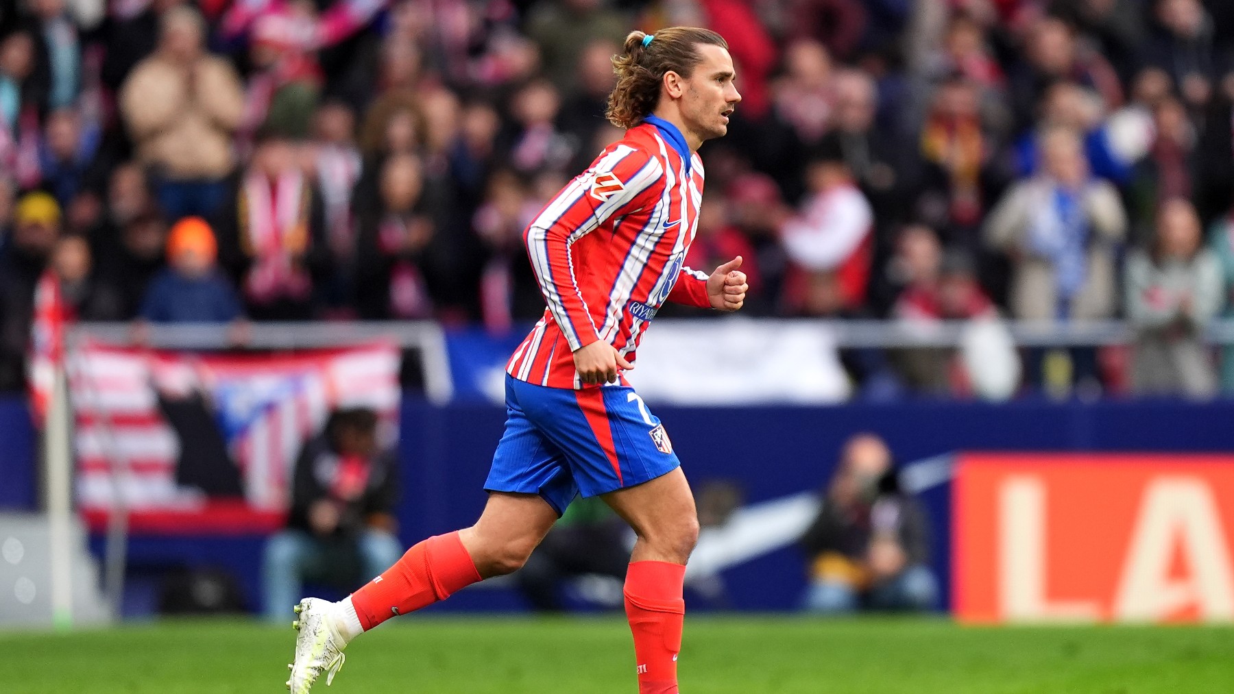 Griezmann, durante el partido contra el Mallorca. (Getty)