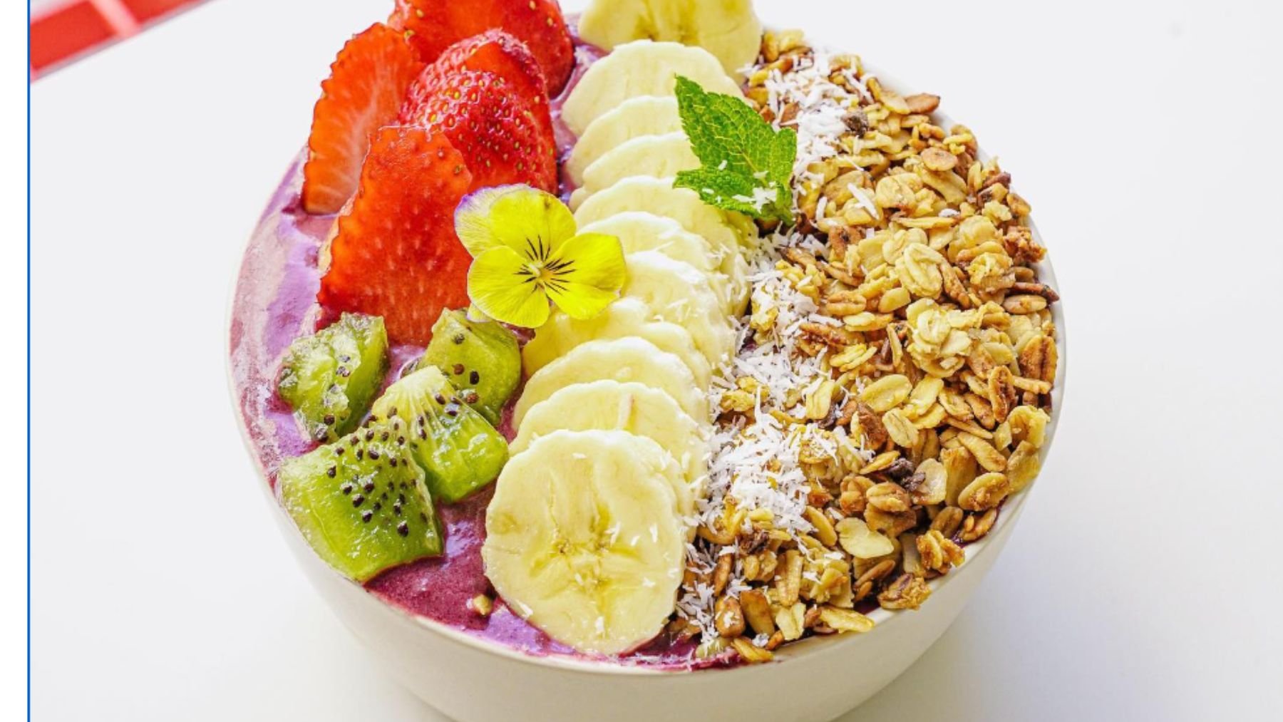 Açai bowl de Vértigo y Calambre. Foto: Instagram @vertigoycalambre