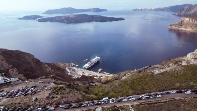 Santorini, Grecia, terremoto, terremotos, tsunami, Atenas, volcán