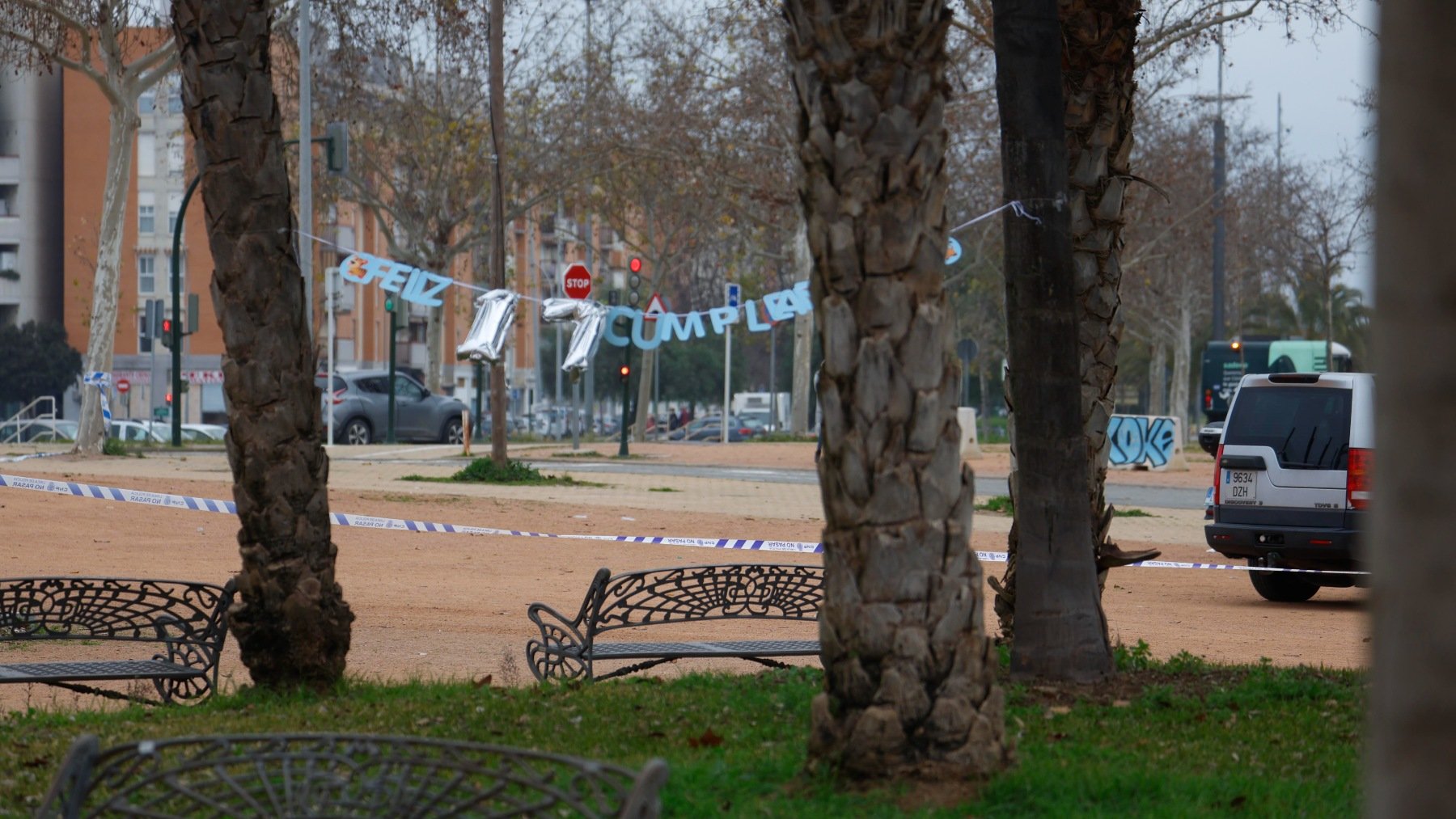 Recinto ferial del Arenal, lugar del crimen. (Efe)