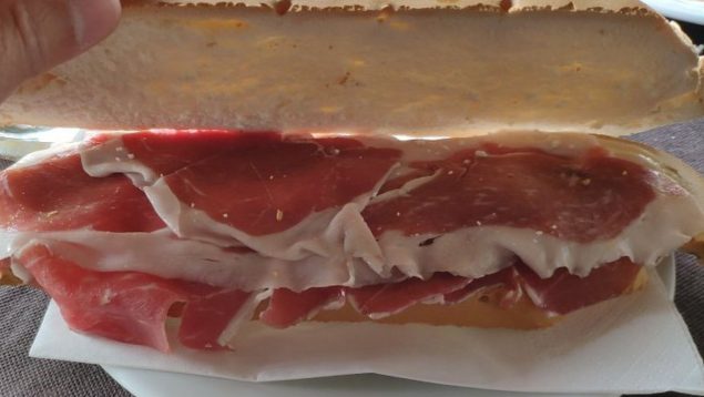 Bocadillo de jamón, restaurante, Castilla y León, Salamanca