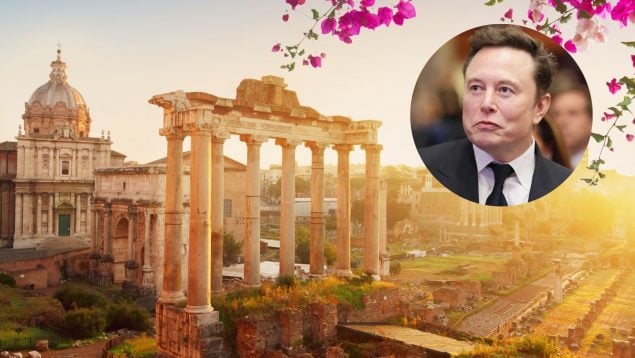 Antigua Roma y Elon Musk