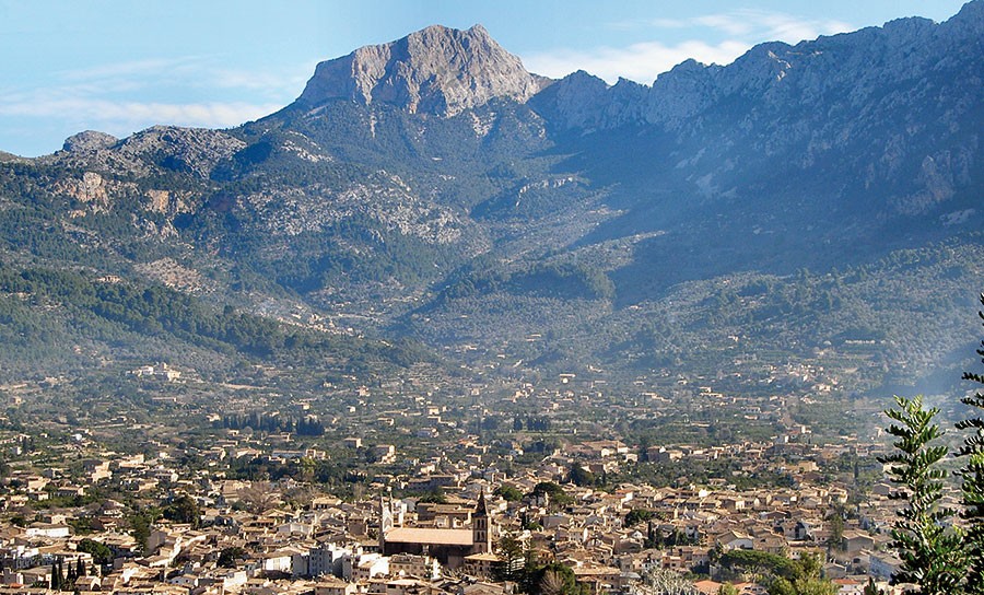 Panorámica del Valle de Sóller.