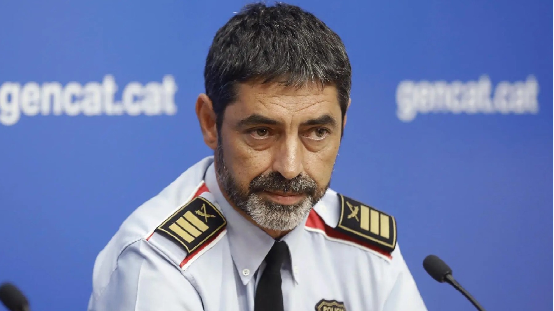 El diretor de los Mossos d’Esquadra, Josep Lluís Trapero. FOTO: EFE.