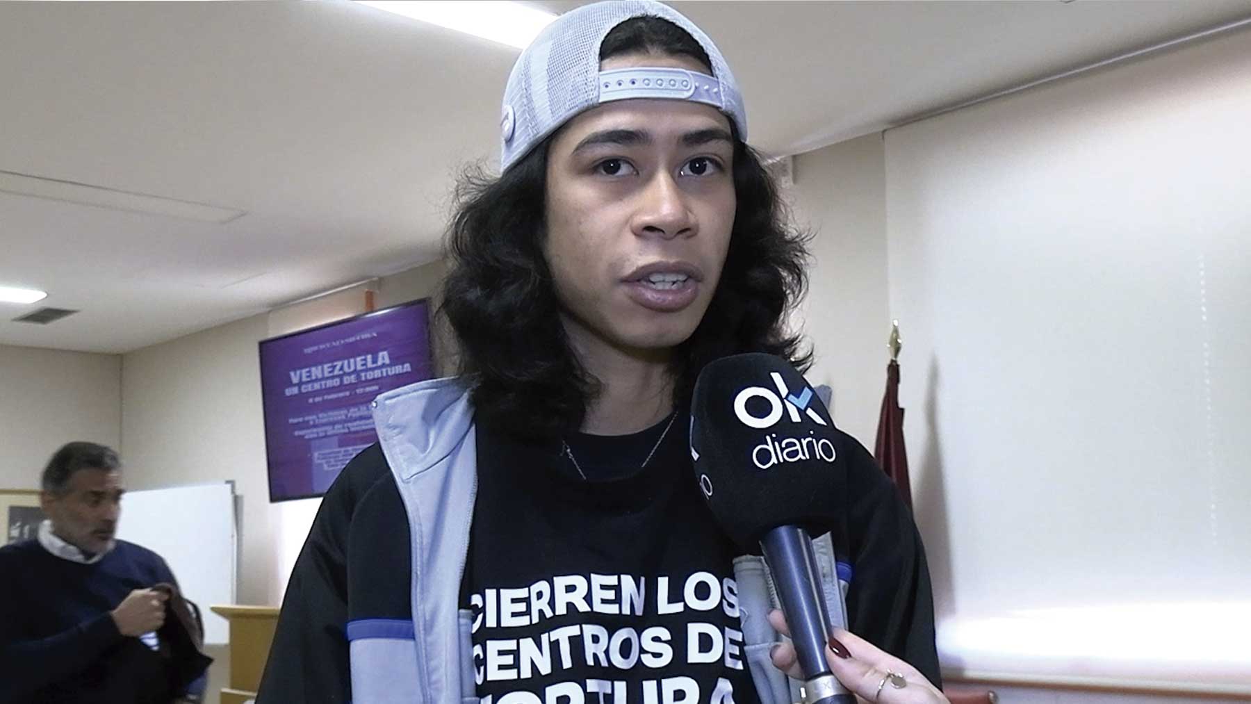 Dylan Canache, torturado con 16 años por el régimen de Nicolás Maduro.