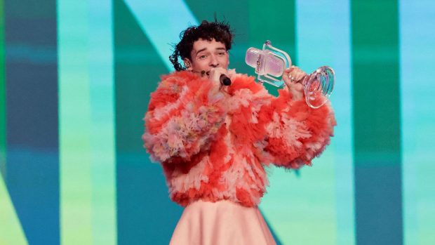 Nemo, ganador de la última edición de 'Eurovisión'. (RTVE)