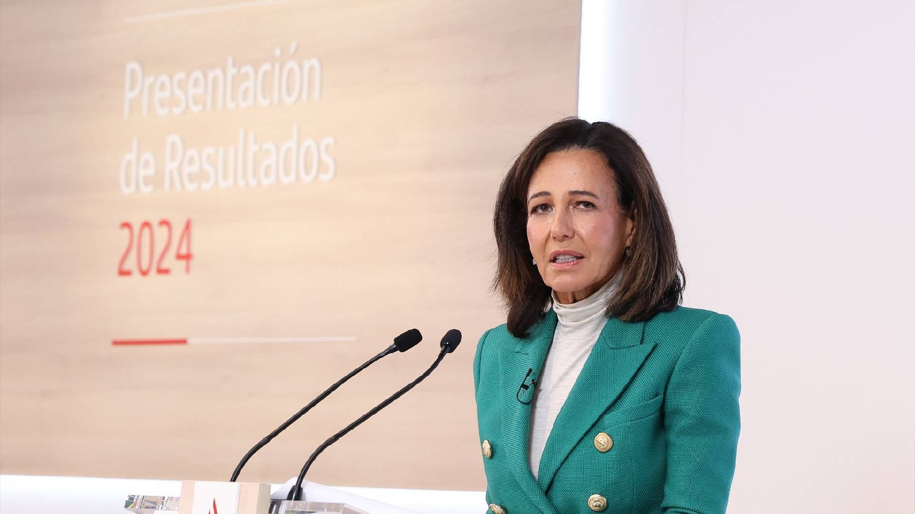 Ana Botín, presidenta del Banco Santander.