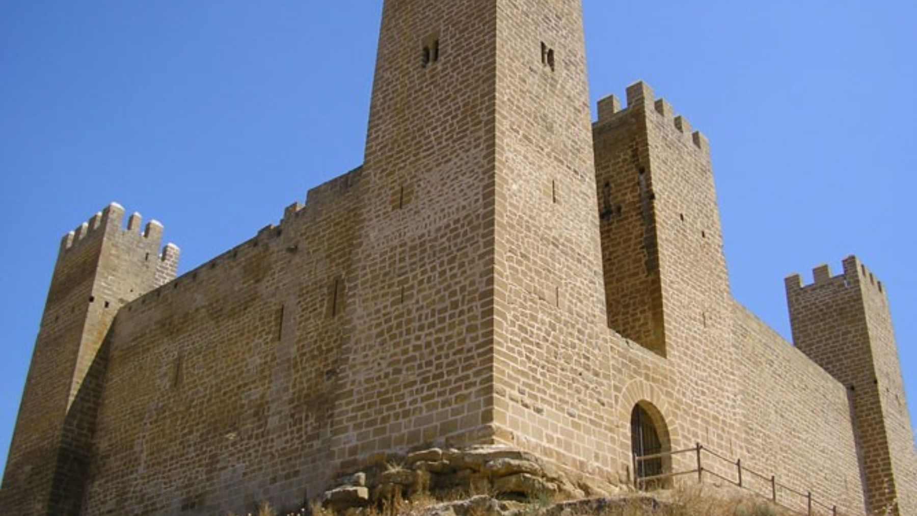 Castillo de Sádaba. Foto: Cultura de Aragón