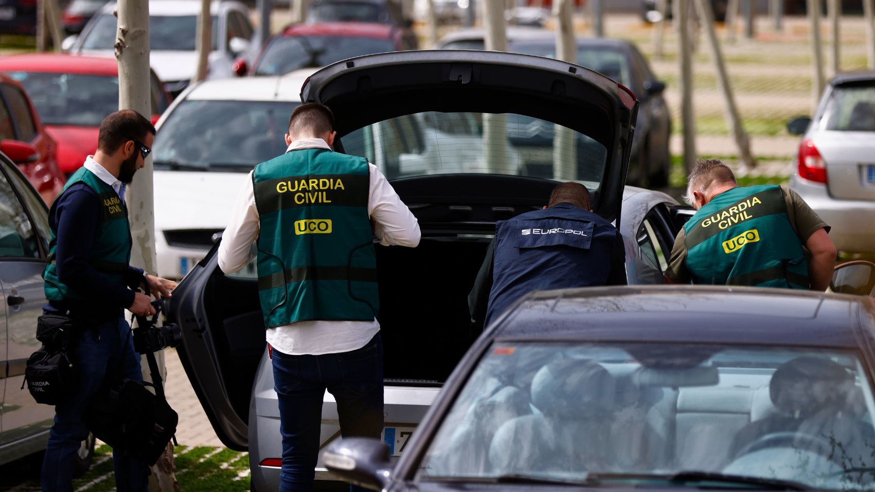 Agentes de la UCO. (EP)