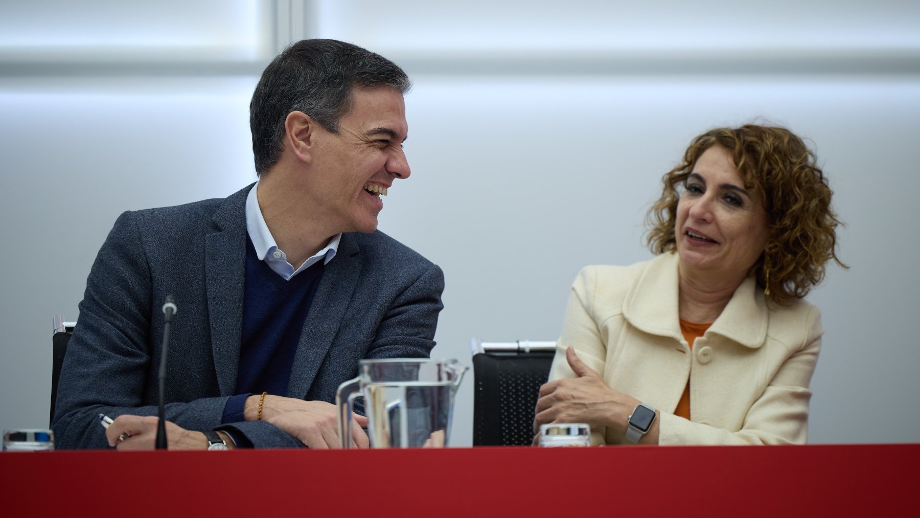 Pedro Sánchez y María Jesús Montero. (EP)