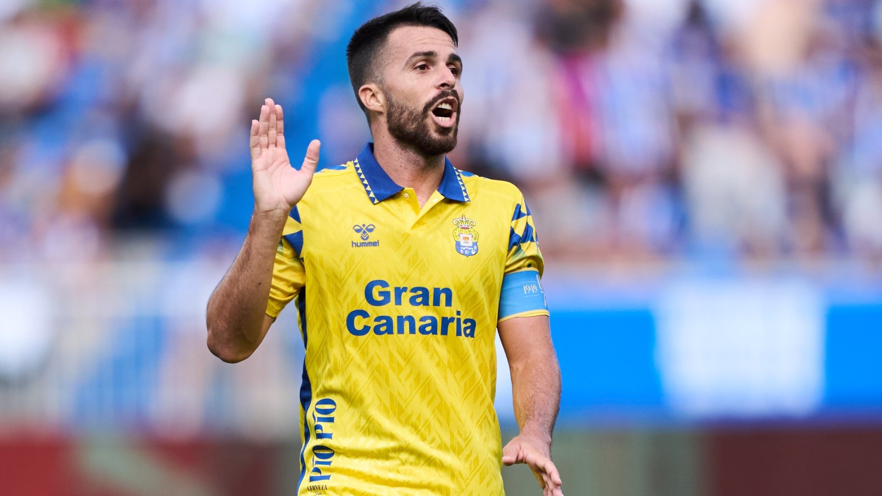 Kirian Rodríguez en un partido con Las Palmas esta temporada. (Getty)