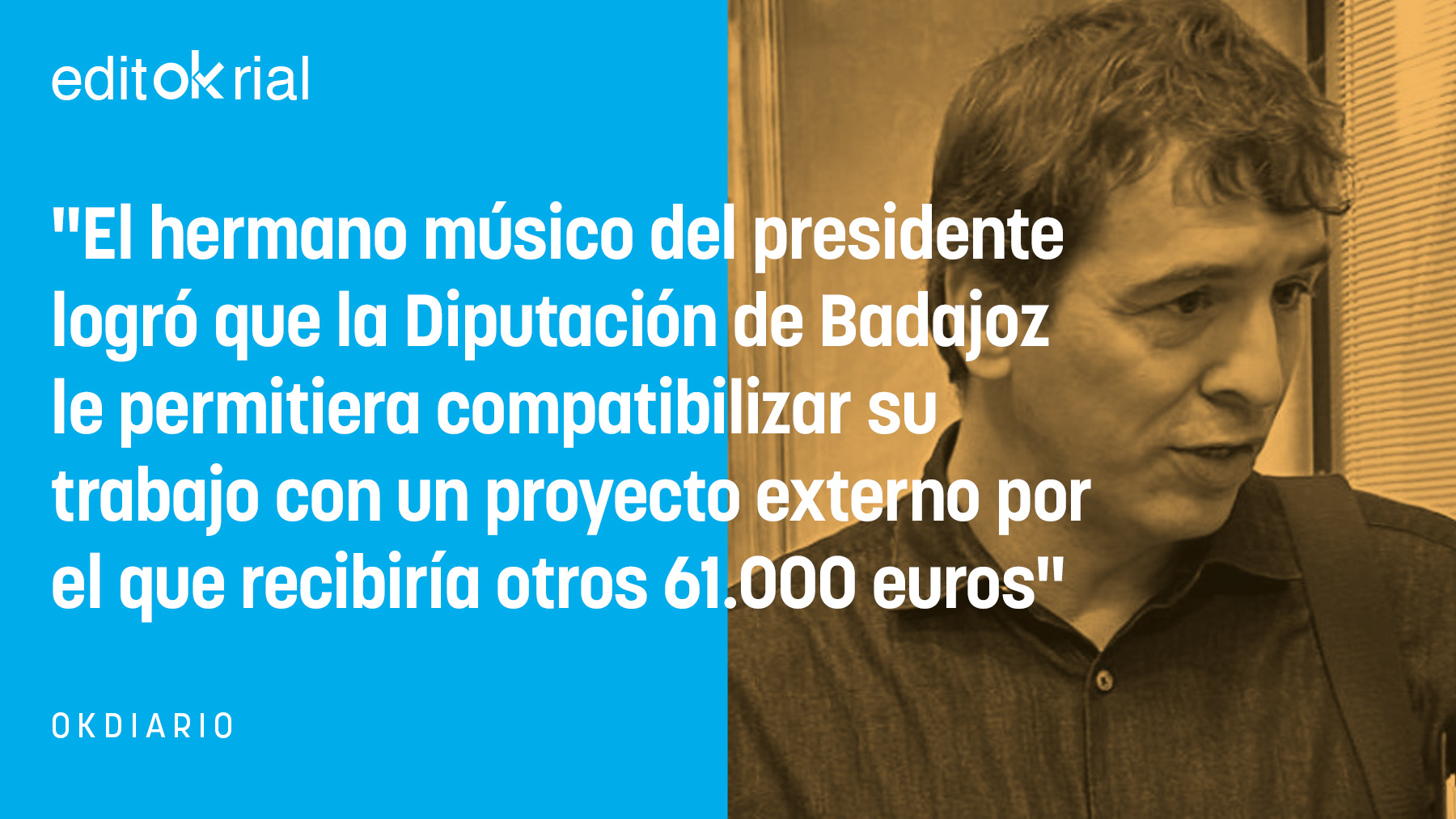 La batuta mágica de David Sánchez o cómo llevarse otros 61.000 euros por la cara