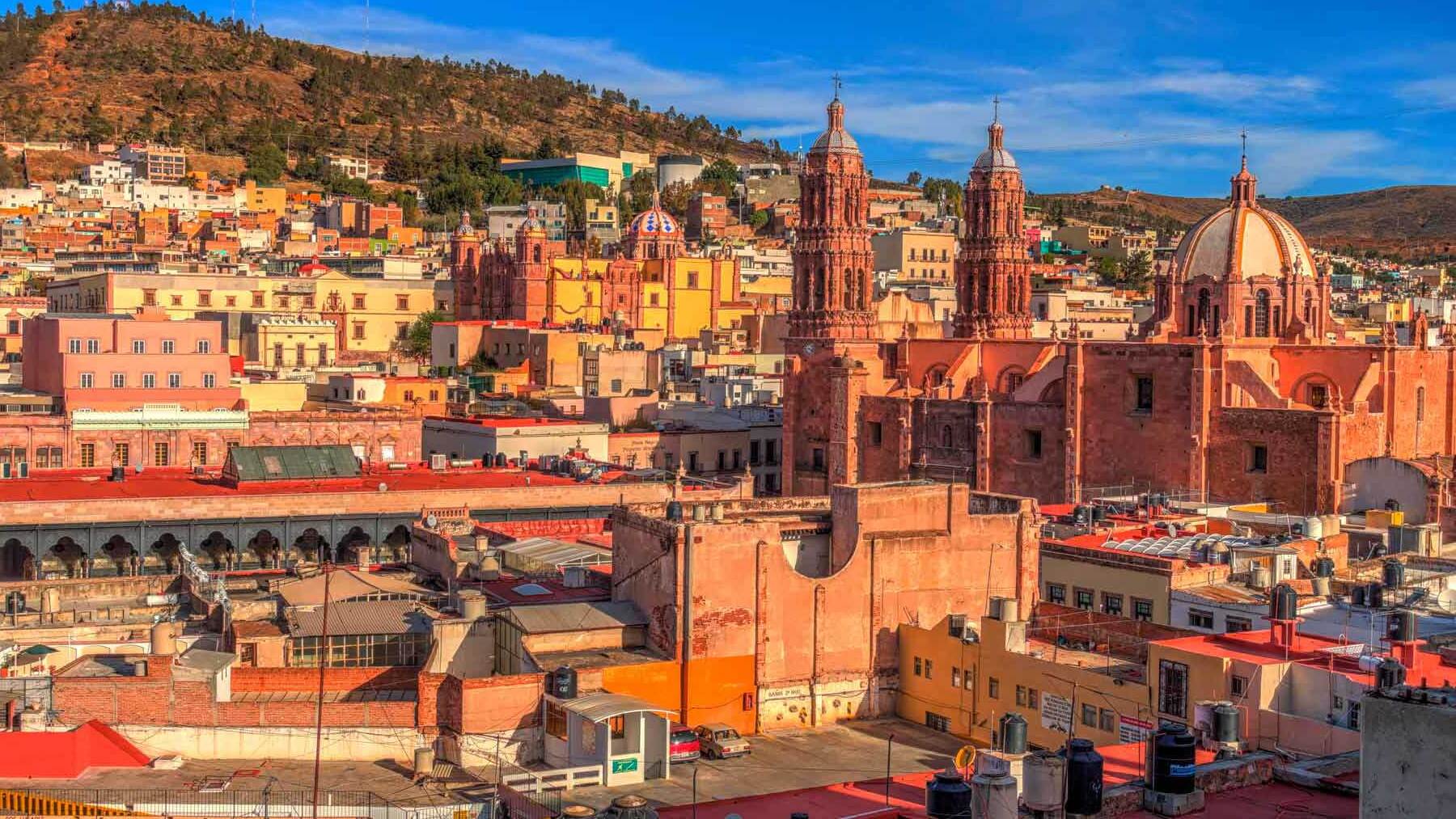 Centro de Zacatecas. Foto Visit méxico.