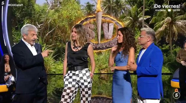 Presentadores de 'Supervivientes 2025'. (Mediaset)