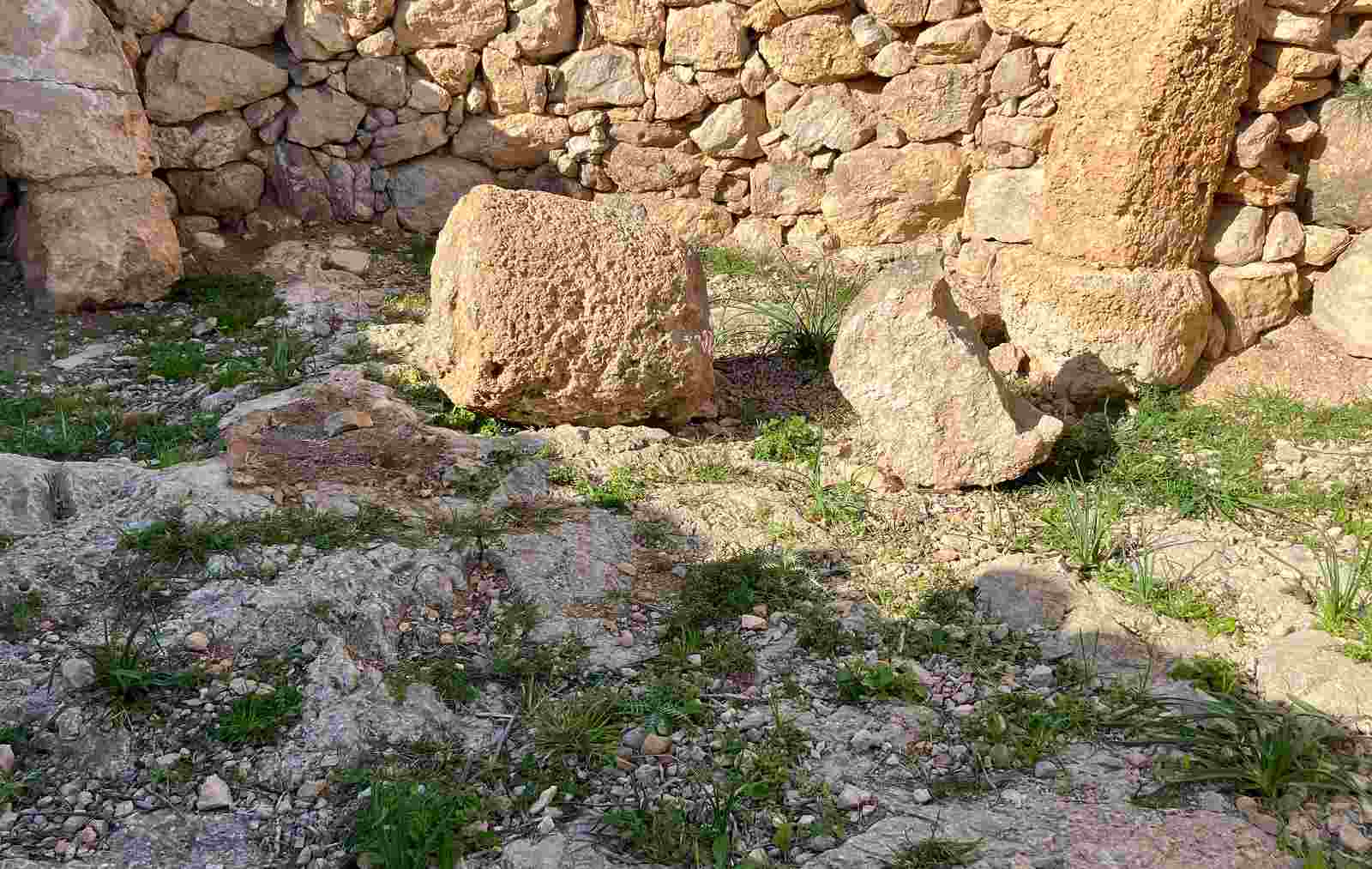 Un acto vandálico causa importantes daños en el poblado prehistórico del Puig de Sa Morisca