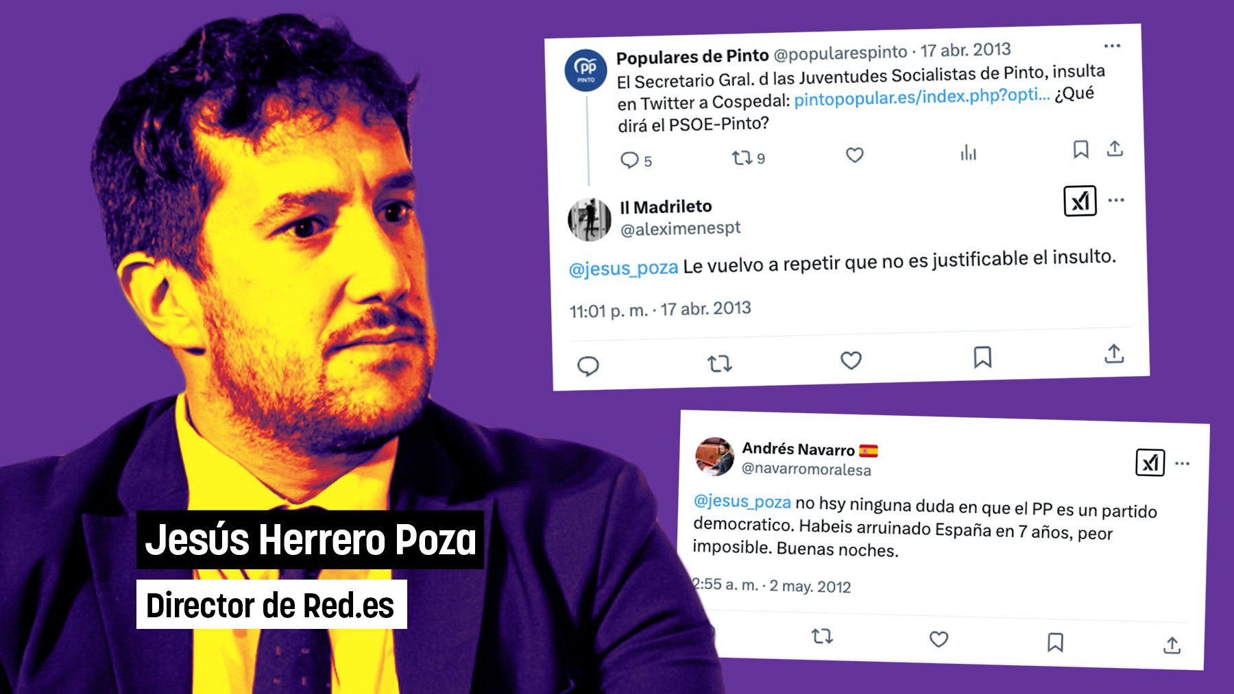 El director de Red.es mostró beligerancia en redes sociales.