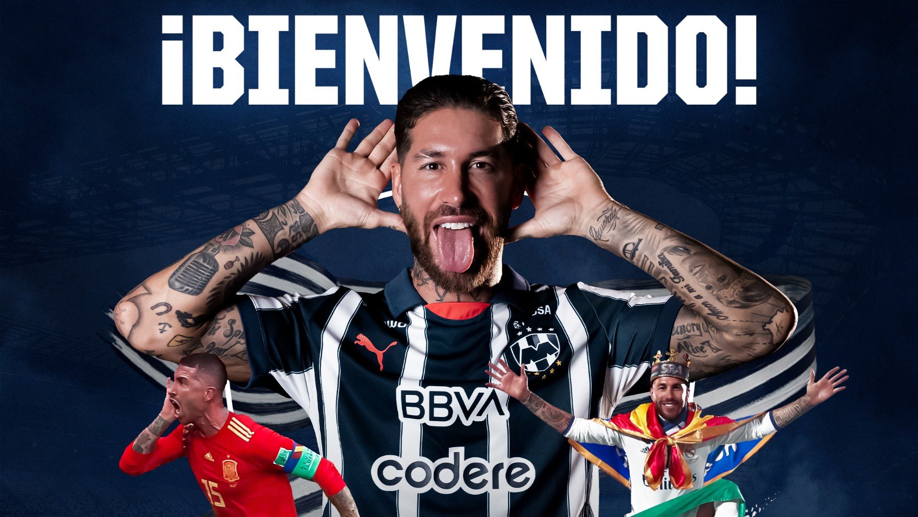 Oficial: Sergio Ramos ficha por Rayados de Monterrey