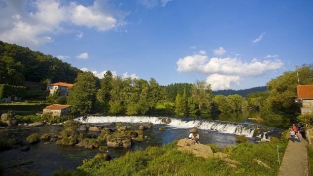 El Pueblo más bonito de Galicia, Ponte Maceira, Río