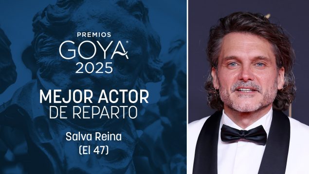 Salva Reina, Premio Goya 2025 a mejor actor de reparto