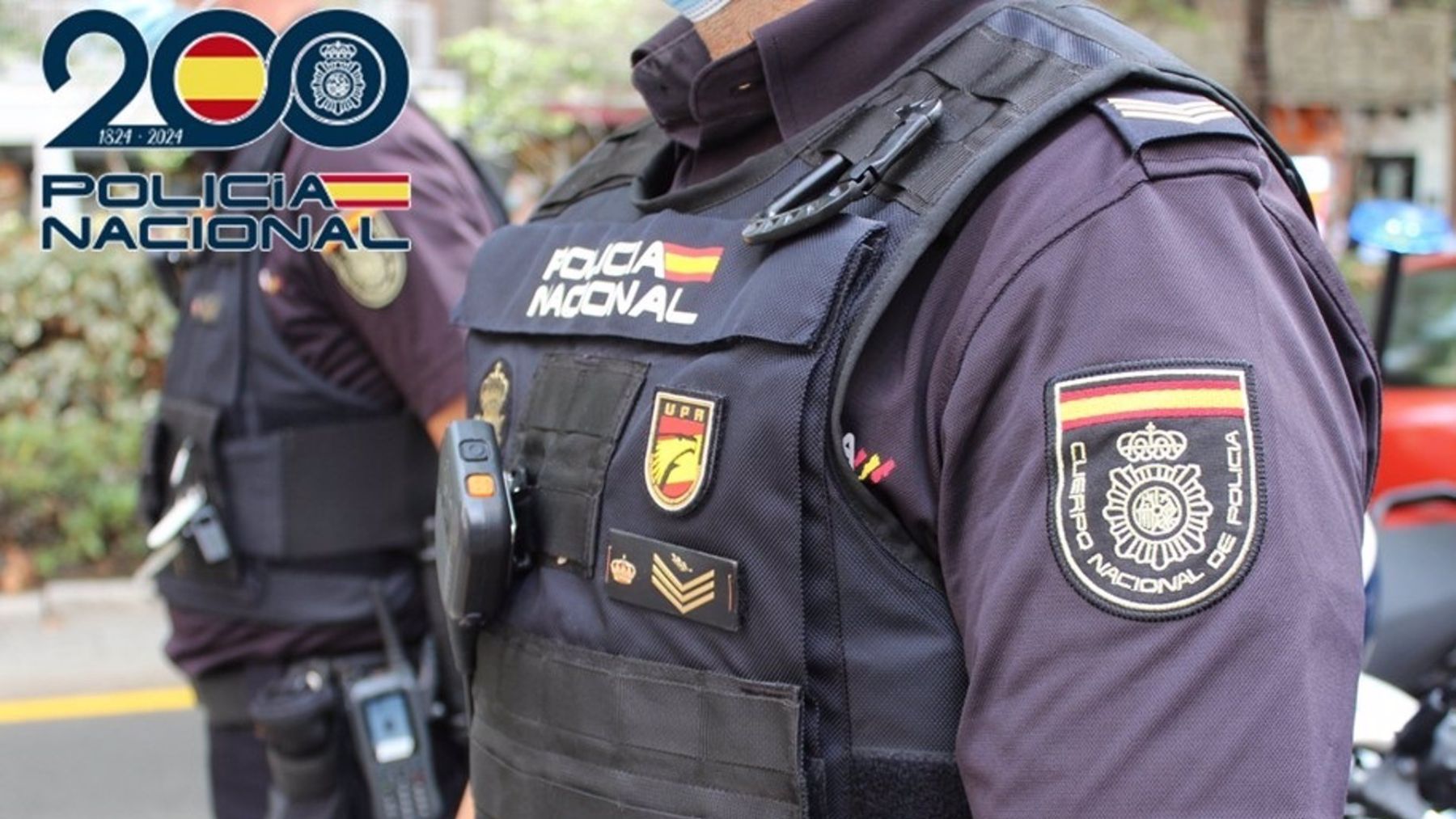 Agentes de la Policía Nacional.