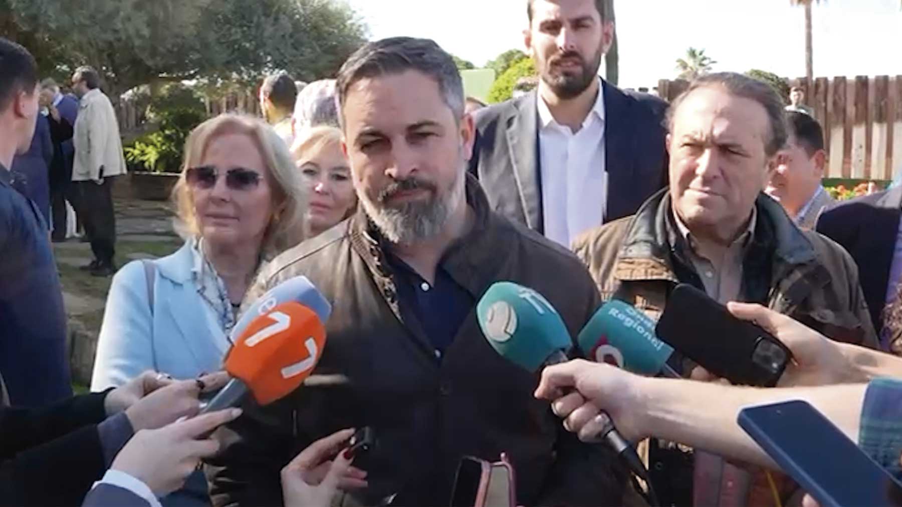 Santiago Abascal, presidente de Vox.