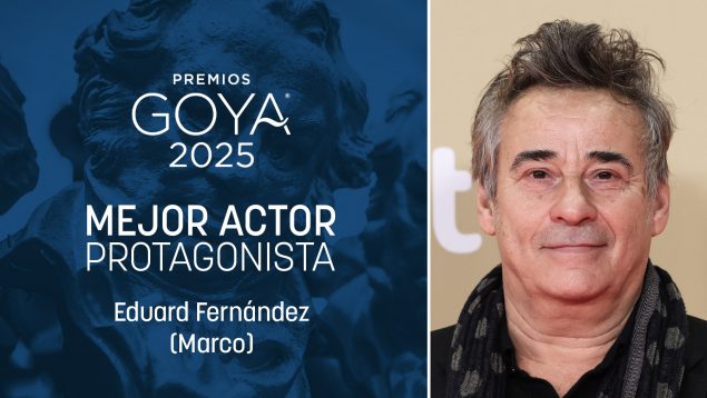 Eduard Fernández se lleva el premio Goya al mejor actor protagonista