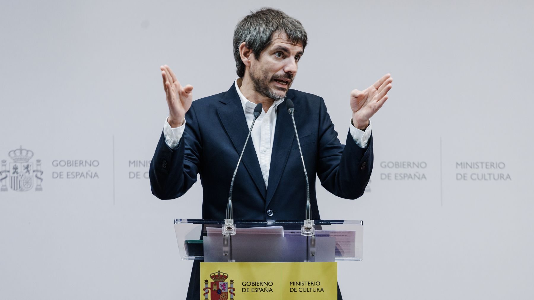 El ministro de Cultura, Ernest Urtasun. (Ep)