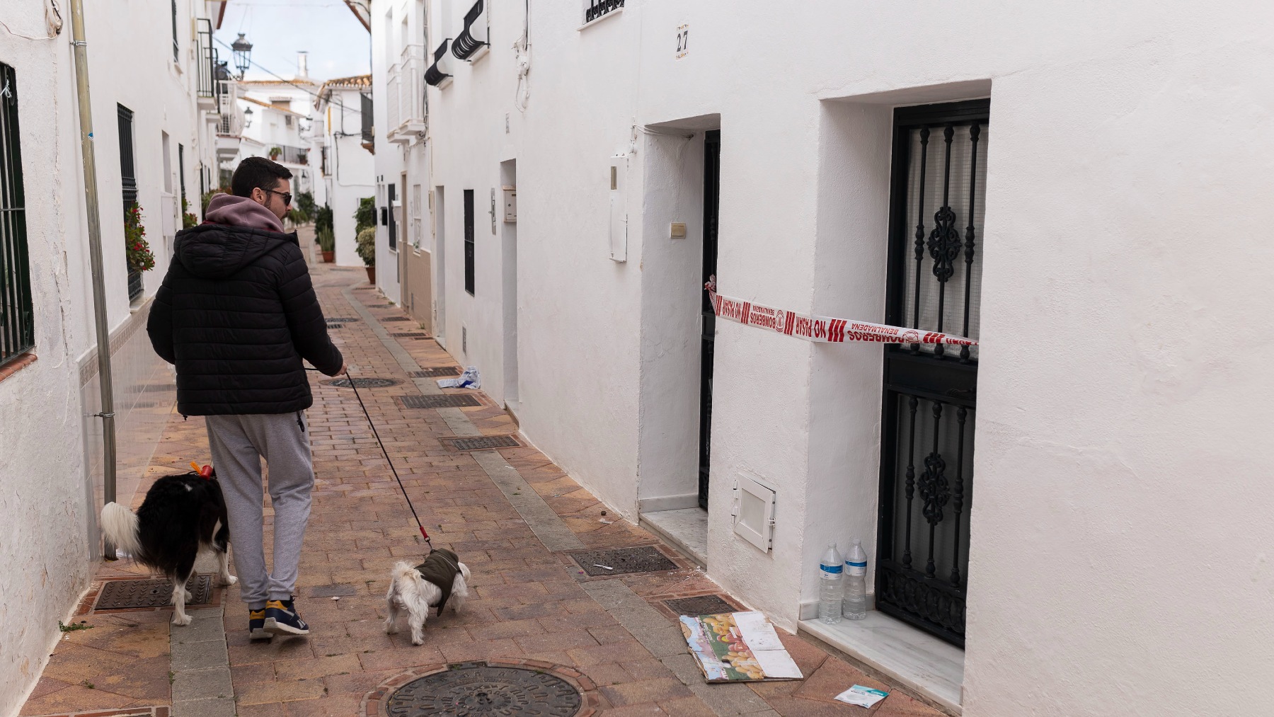 Vivienda familiar escenario del crimen. (Efe)