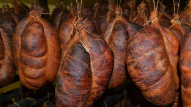 Embutido, Chosco de Tineo, Asturias, alimentos