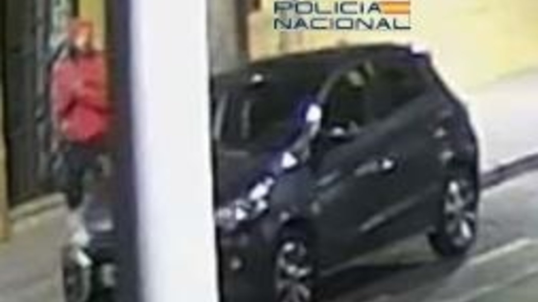 Imagen de unos de los detenidos por las calles de Melilla. (CNP)