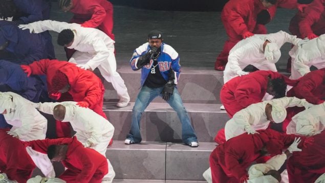 Kendrick Lamar durante su actuación en la Super Bowl 2025. (Foto: Gtres)