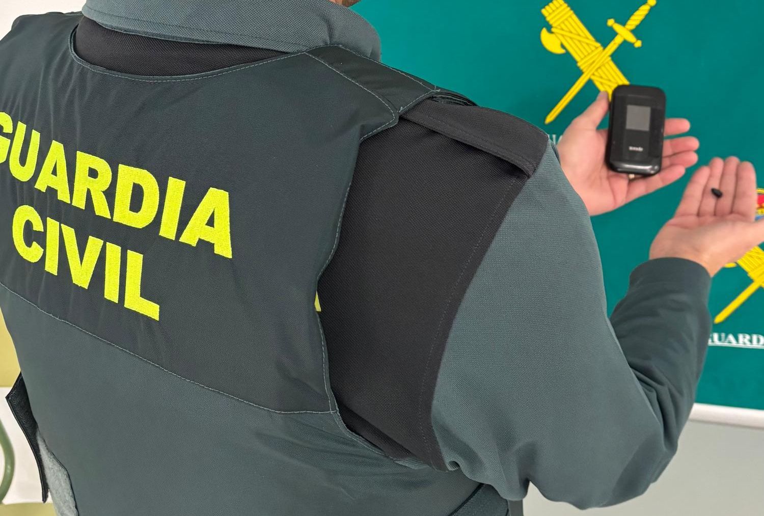 Un agente de la Guardia Civil.