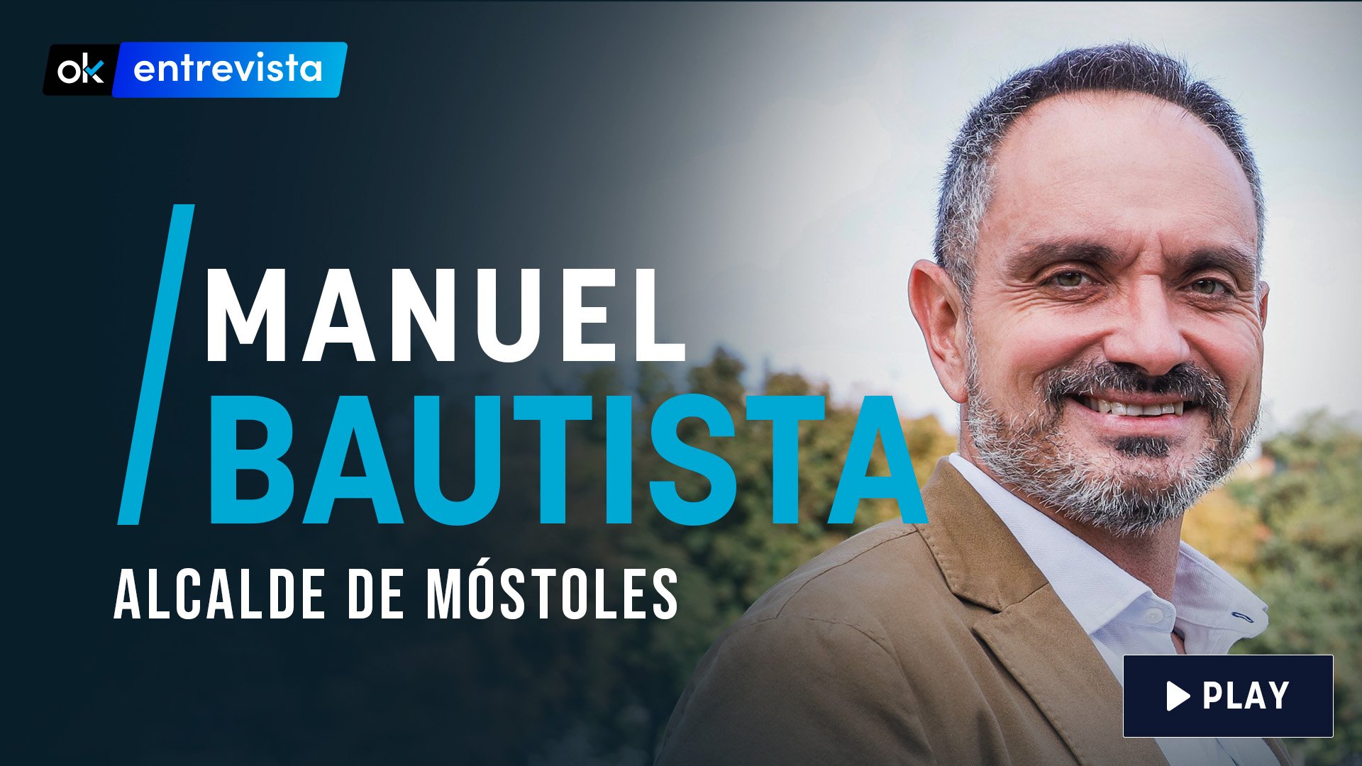 Manuel Bautista, alcalde de Móstoles.